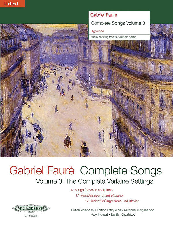 Complete Songs, Vol. 3 (High Voice) Cover Image