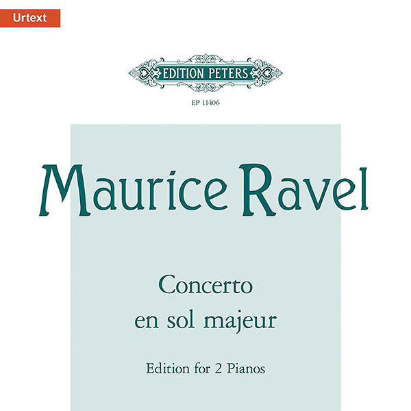 Concerto en sol majeur (Piano Concerto in G major) (Edition for 2 Pianos) Cover Image