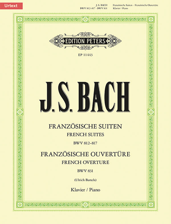 French Suites BWV 812-817 & French Overture BWV 831 Cover Image