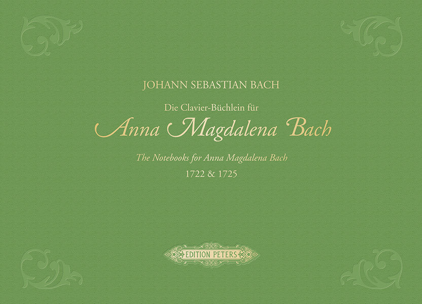 The Notebooks for Anna Magdalena Bach 1722 & 1725 for Piano (Premium Edition) Cover Image