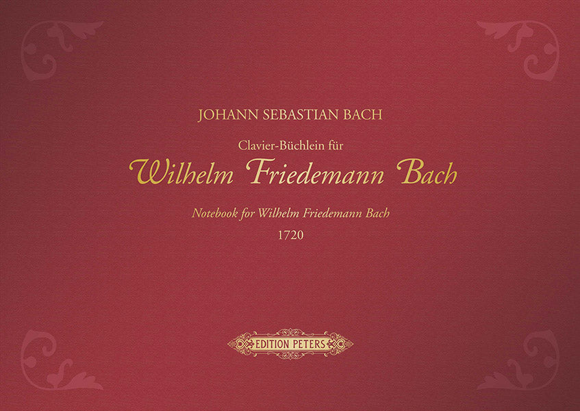 Notebook for Wilhelm Friedemann Bach 1720 (Premium Edition) Cover Image