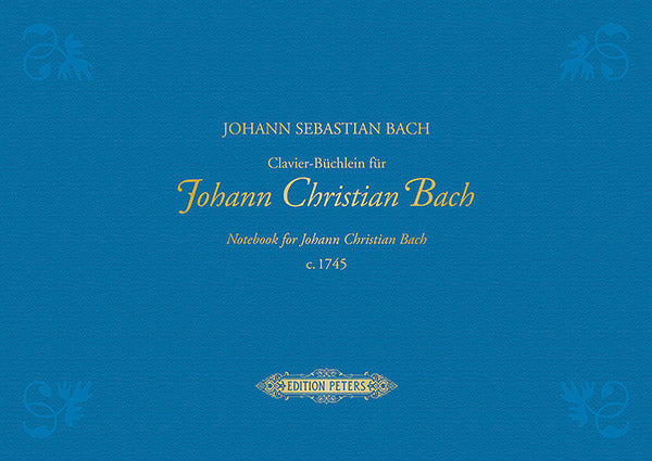 Notebook for Johann Christian Bach c. 1745 Cover Image