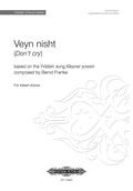 Veyn nisht (after Kleyner yosem) Cover Image