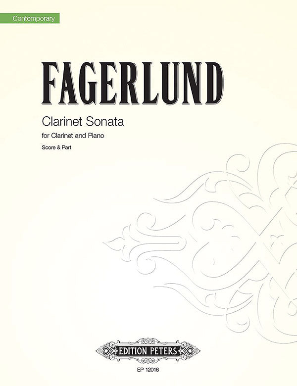 Sonata for Clarinet and Piano Cover Image