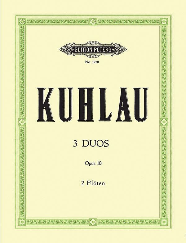 3 Duos Op. 10 Cover Image