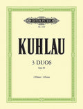 3 Duos for Flutes Op. 80 Cover Image