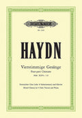 Four-Part Songs for Mixed Choir (or Solo Voices) and Piano Cover Image