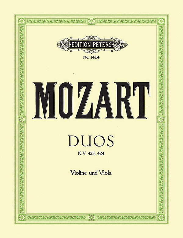 2 Duos for Violin and Viola Cover Image