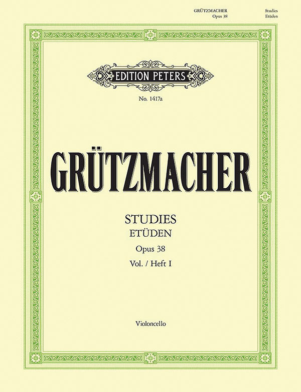 24 Studies Op. 38 for Cello, Vol. 1 Cover Image