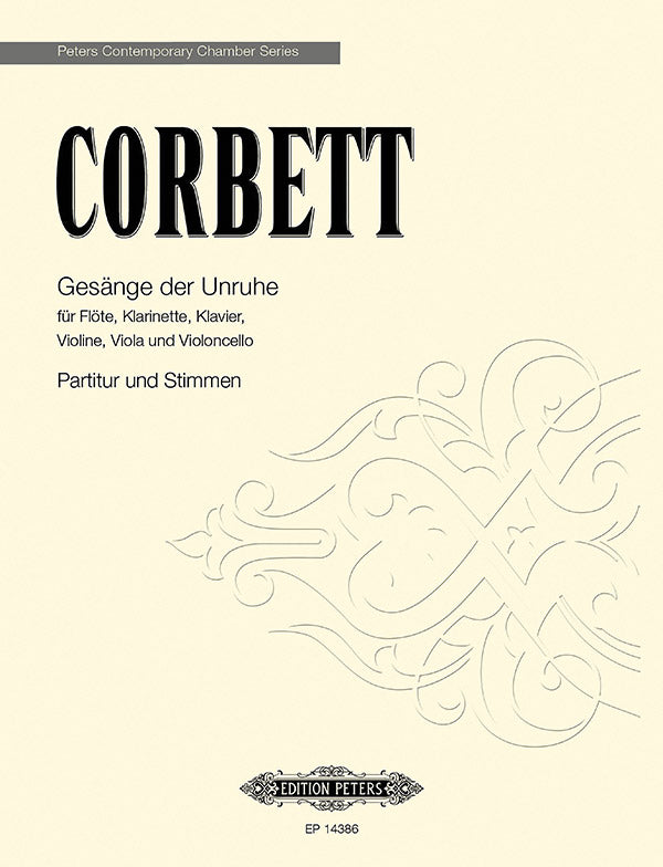 Gesänge der Unruhe Cover Image