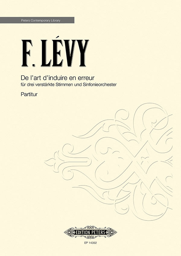 De l'art d'induire en erreur Cover Image