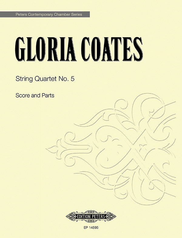 String Quartet No. 5 Cover Image