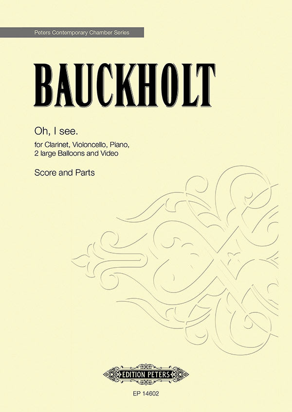 Oh, I See. Cover Image