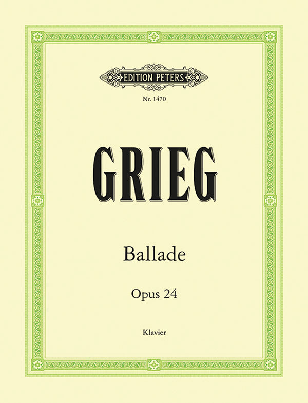 Ballade in G minor Op.24 Cover Image