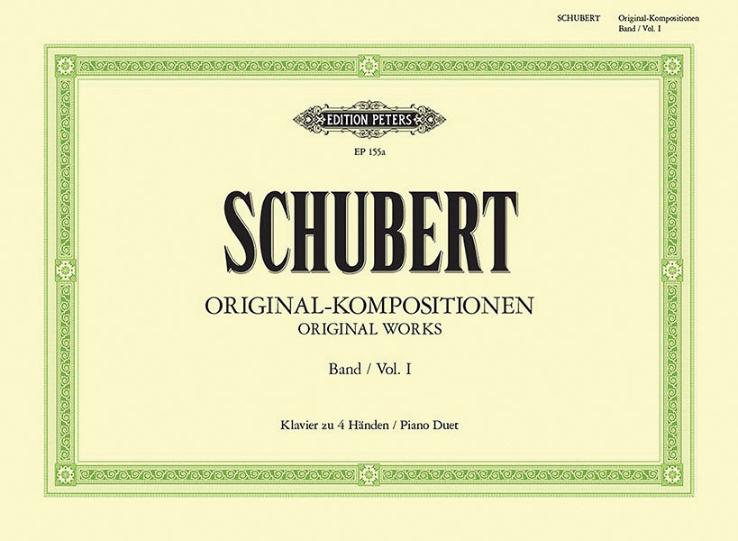 Original Works for Piano Duet, Vol. 1 Cover Image