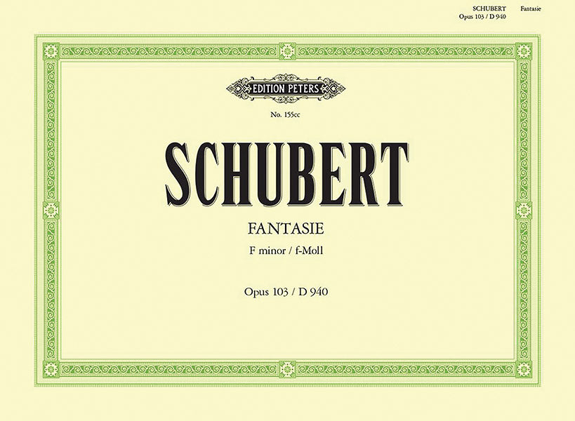 Fantasia in F minor Op. 103 (D940) for Piano Cover Image