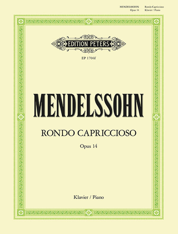 Rondo Capriccioso Op.14 Cover Image
