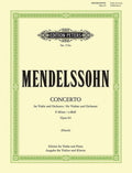 Violin Concerto in E minor Op. 64 (Edition for Violin and Piano) Cover Image