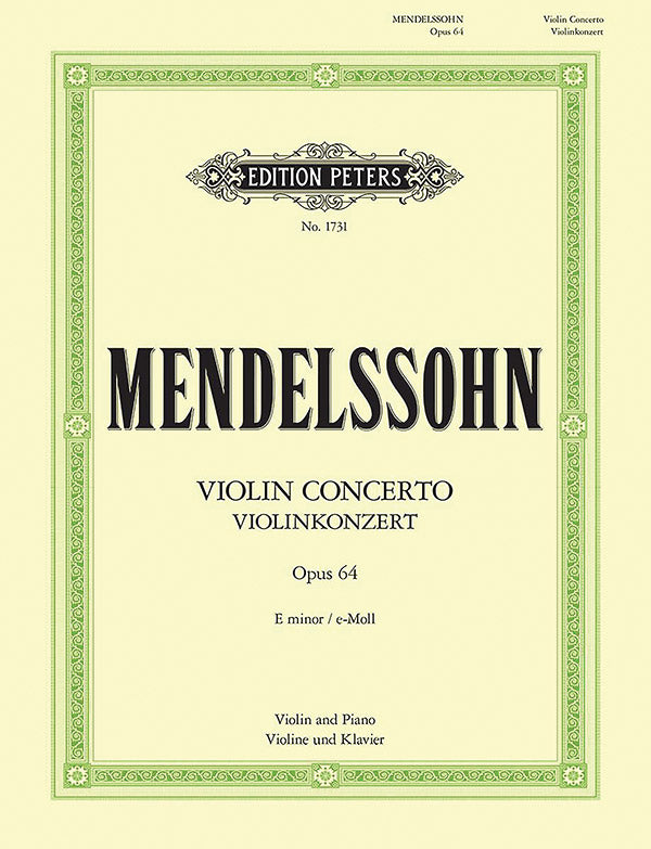 Violin Concerto in E minor Op. 64 (Edition for Violin and Piano) Cover Image