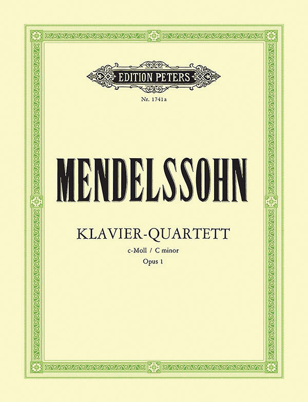 Piano Quartet No. 1 in C minor Op. 1 (Set of Parts) Cover Image