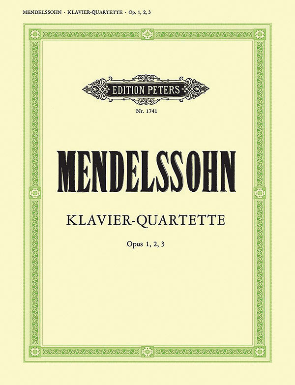 Piano Quartets Nos. 1-3 Cover Image