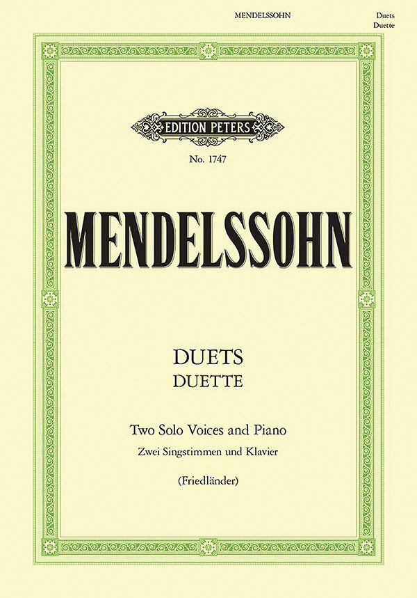 19 Duets for 2 Solo Voices and Piano Cover Image