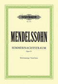 A Midsummer Night's Dream Op. 61 (Vocal Score) Cover Image