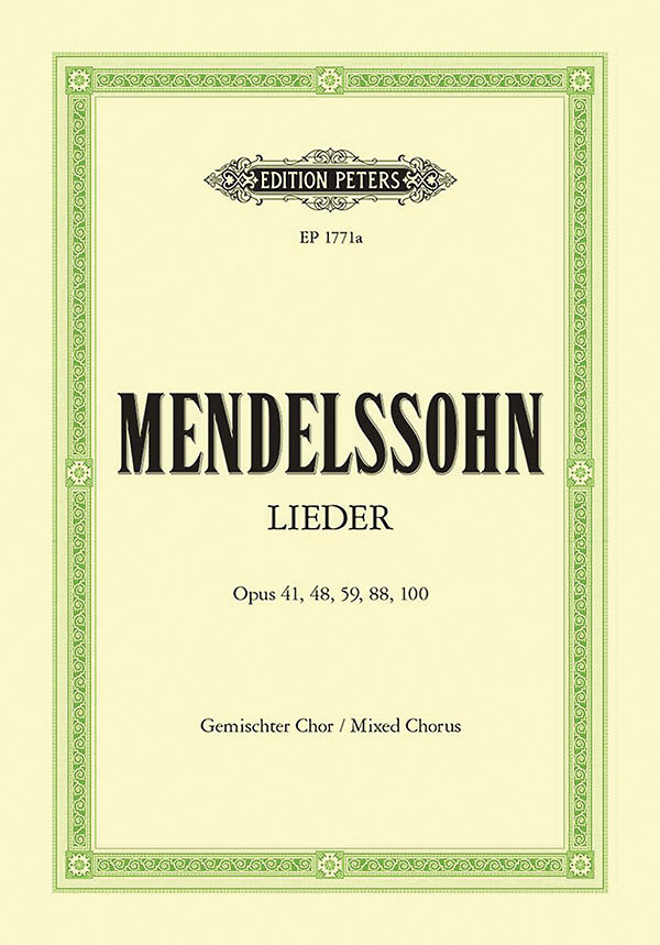 28 Songs for Mixed Choir Opp. 41, 48, 59, 88, 100 Cover Image