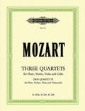 3 Flute Quartets K285 K298 K285b (Set of Parts) Cover Image