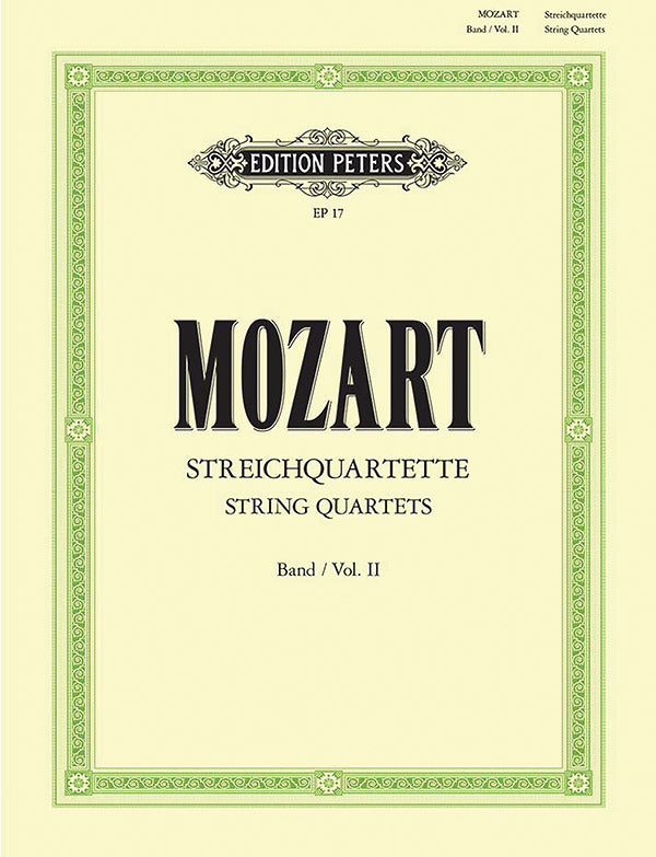 String Quartets, Vol. 2 (incl. Flute Quartets Nos. 1 and 4, Oboe Quartet) Cover Image