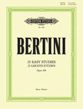25 Easy Studies Op.100 Cover Image