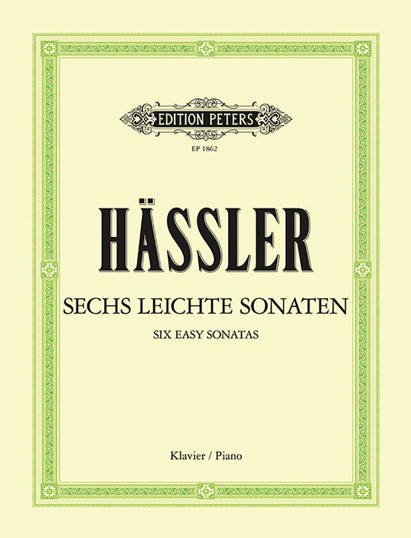 6 Easy Sonatas Cover Image