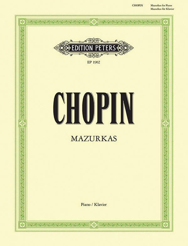 Mazurkas for Piano Cover Image