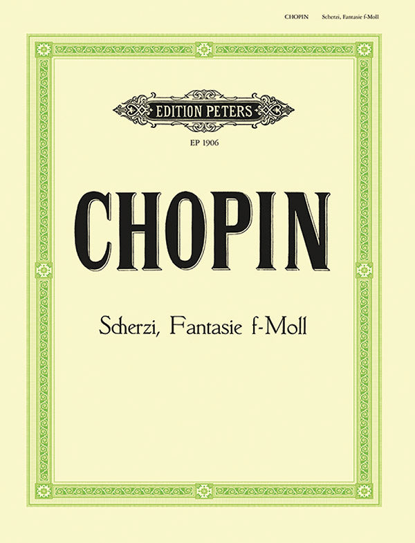 Scherzos; Fantasy in F minor Cover Image
