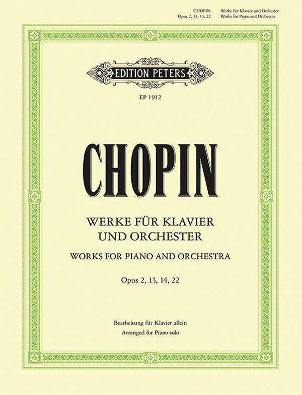 Works for Piano & Orchestra Cover Image