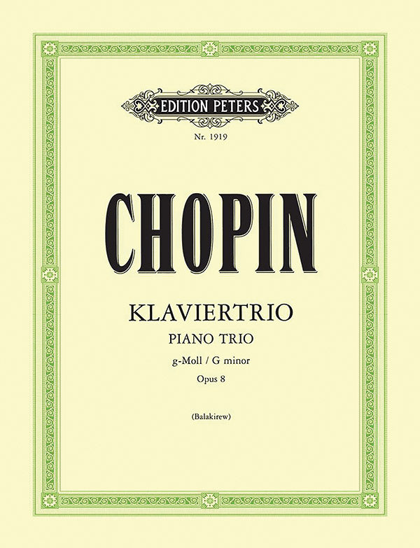 Piano Trio in G minor Op. 8 Cover Image
