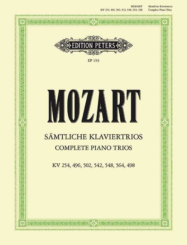 Complete Piano Trios Cover Image