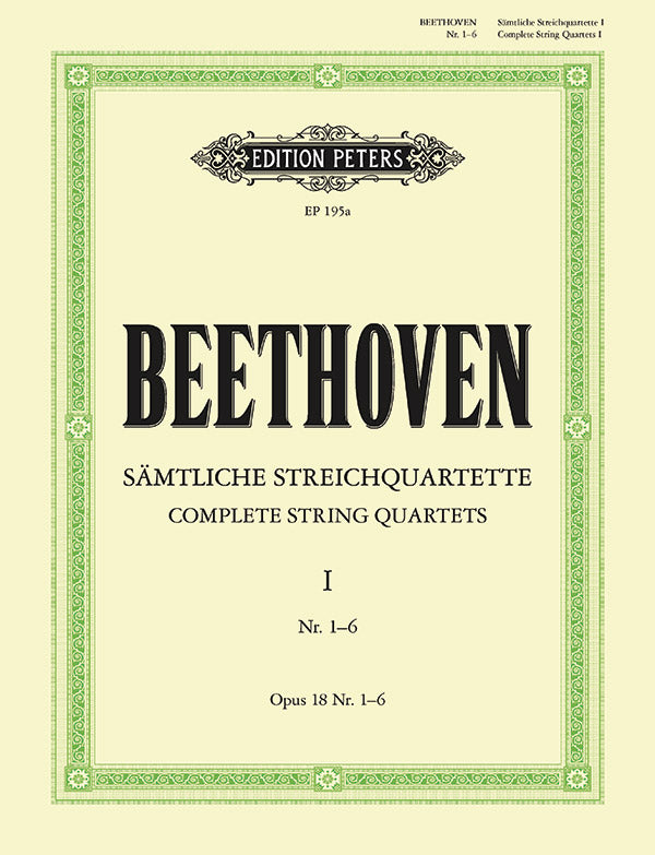 Complete String Quartets Vol. 1: Nos. 1-6 Cover Image