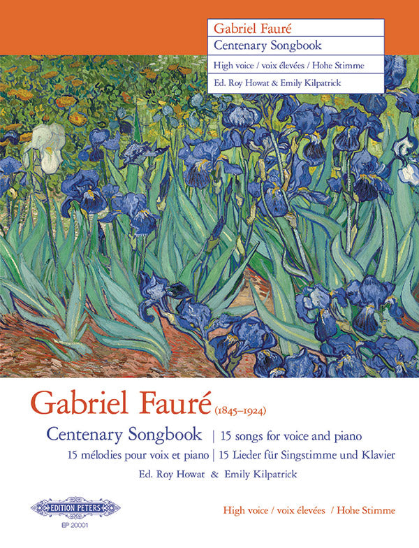 Gabriel Fauré Centenary Songbook  Cover Image