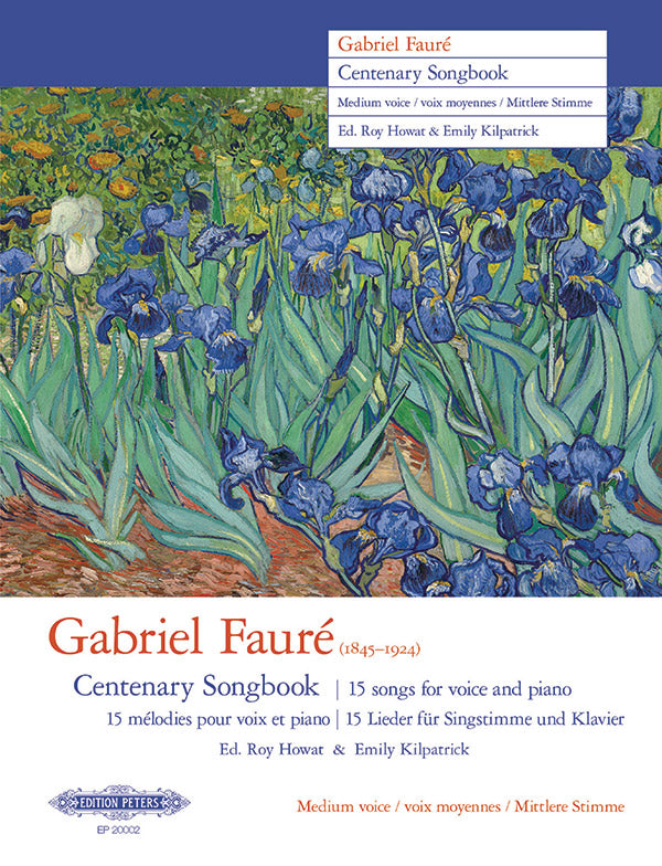 Gabriel Fauré Centenary Songbook  Cover Image