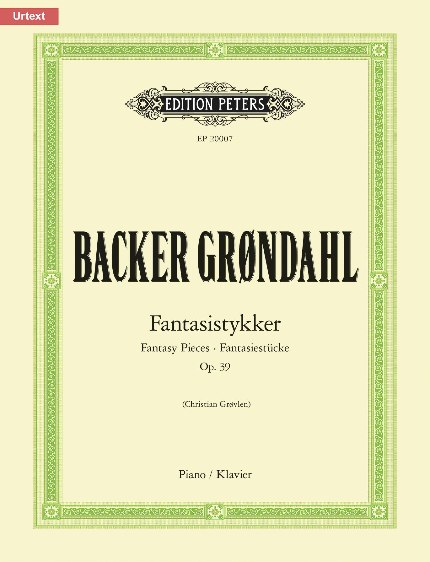 Fantasy Pieces Op. 39 Cover Image