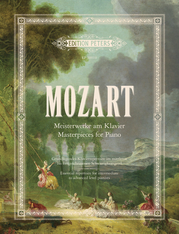 Mozart: Masterpieces for Piano Cover Image