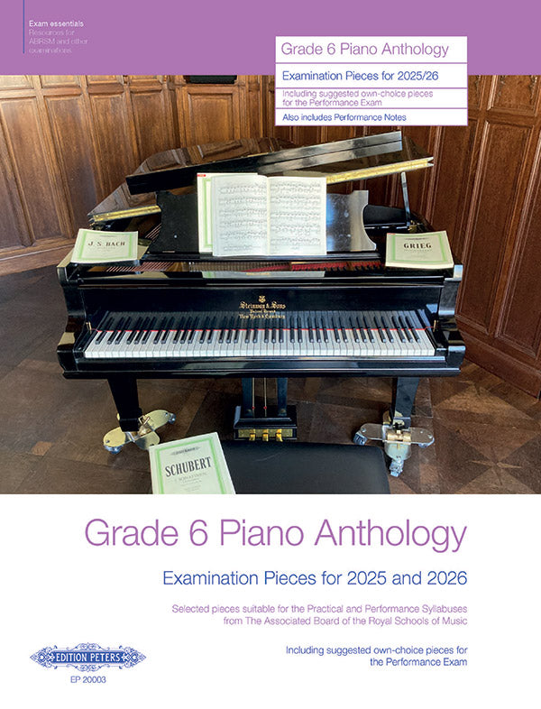 Grade 6 Piano Anthology Cover Image