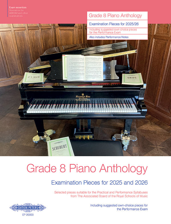 Grade 8 Piano Anthology Cover Image