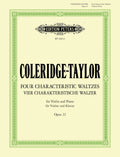 Four Characteristic Waltzes Op. 22 Cover Image
