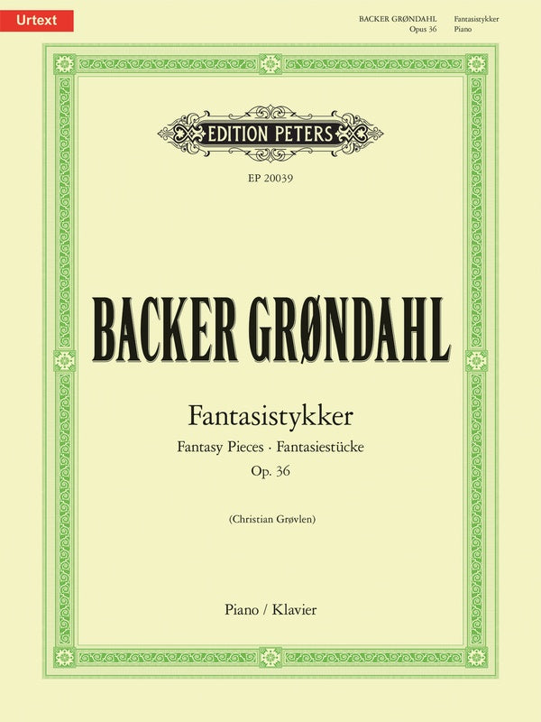 Fantasistykker (Fantasy Pieces) Op. 36 Cover Image