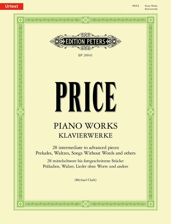 Piano Works Cover Image