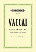 Metodo Pratico di Canto Italiano for Voice and Piano (Medium Voice) Cover Image