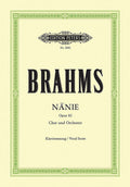 Nänie Op. 82 for Choir and Orchestra (Vocal Score) Cover Image