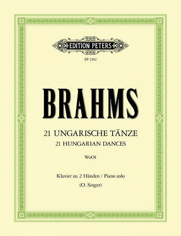 21 Hungarian Dances, WoO 1 Cover Image